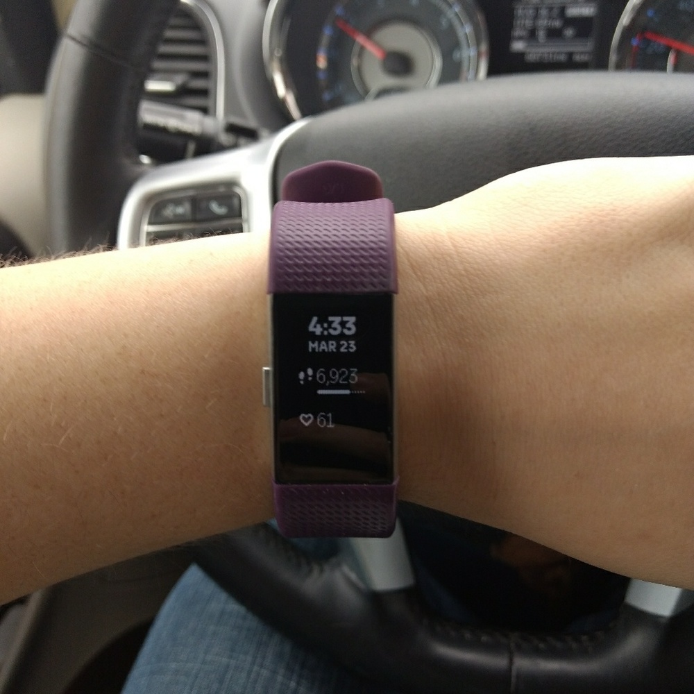 **sold**Fitbit charge 2 with accessories
